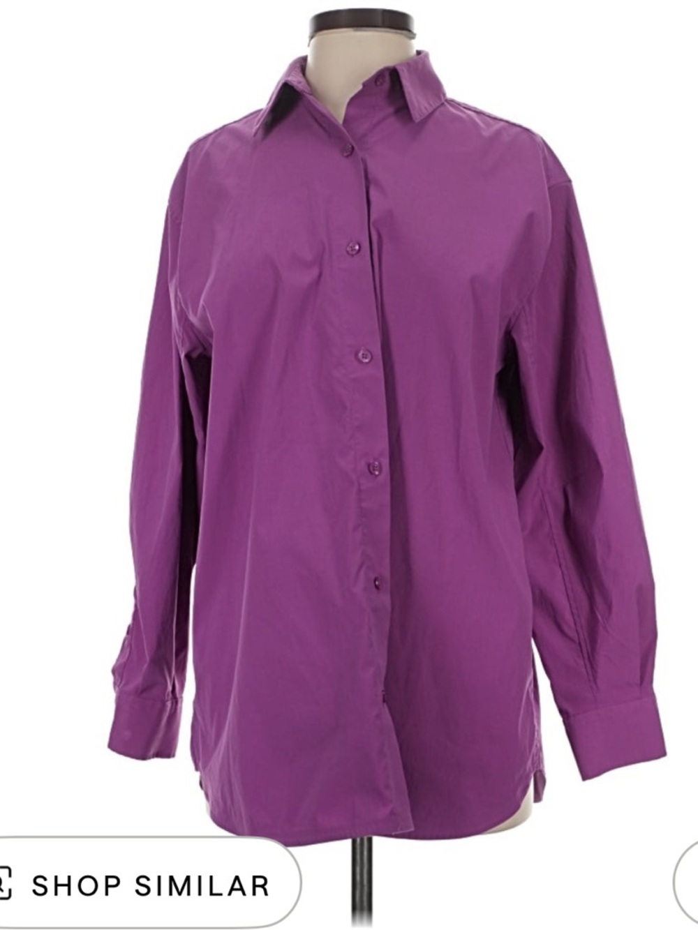 Athleta Vibrant Purple Shacket XXS runs big
